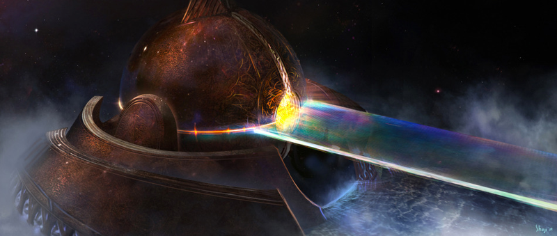 Illustration for article titled Thor concept art includes a complete map of Asgard
